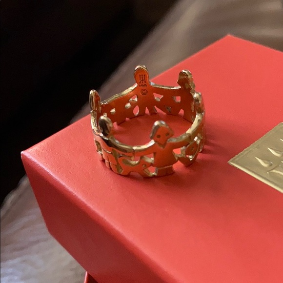 COPY - James Avery 14K Yellow Gold Paper Doll Rin… - Picture 3 of 4